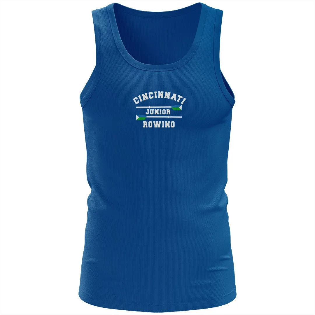 100% Cotton Cincinnati Juniors Rowing Club Tank Top