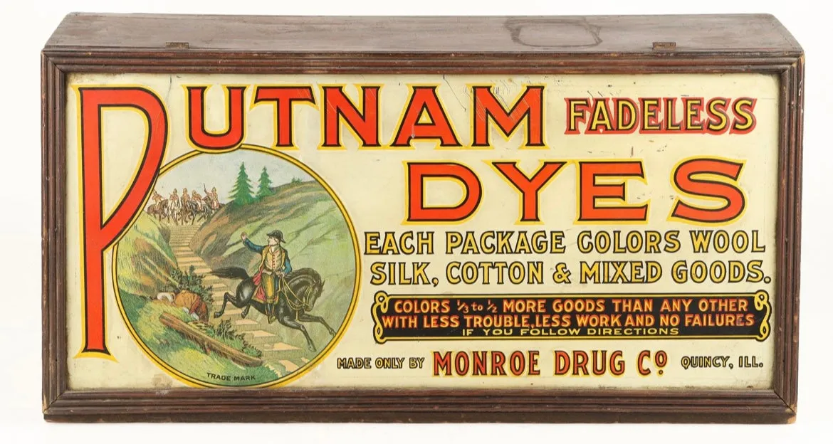 1920s Putnam Package Dye Cabinet