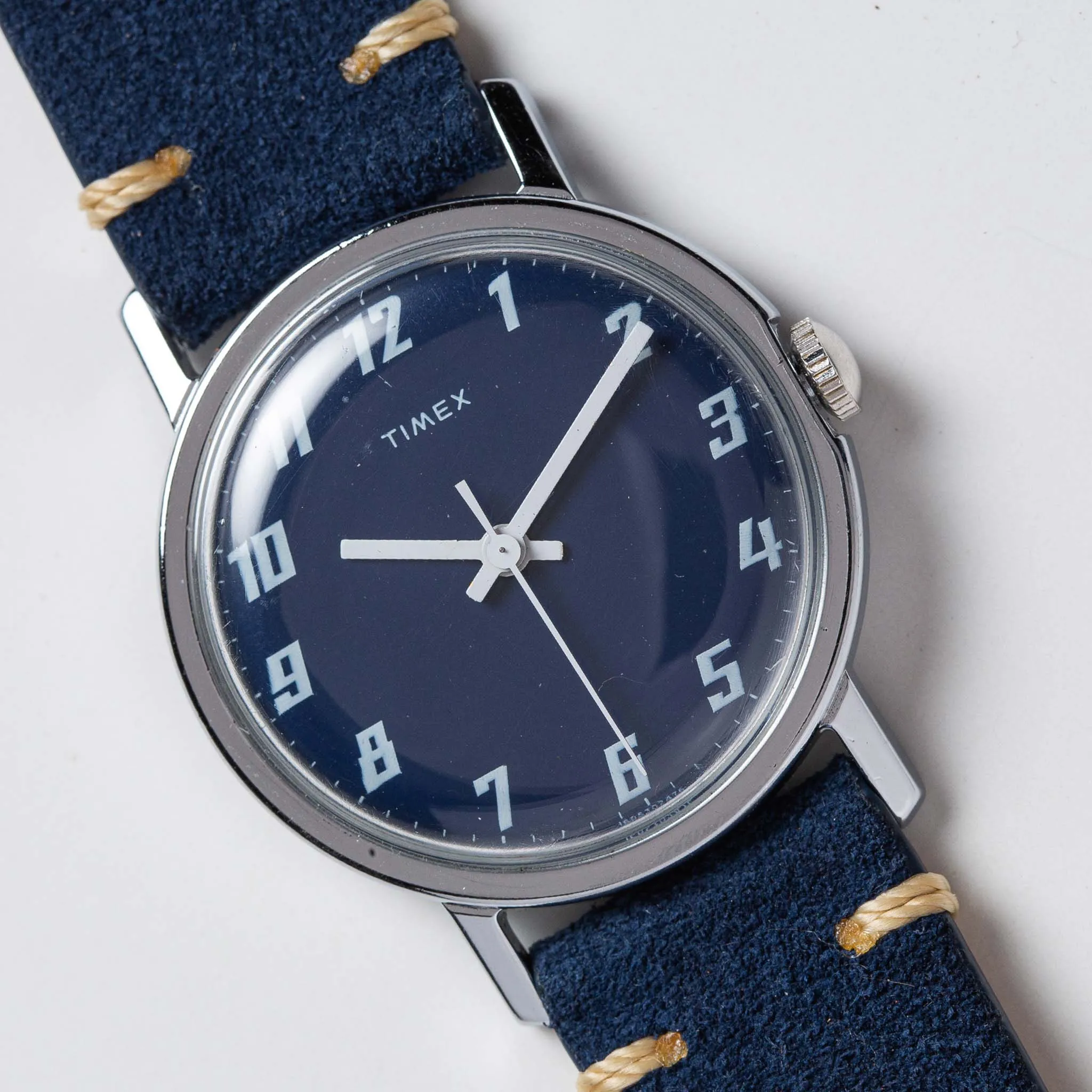 1976 Timex Mercury Blue