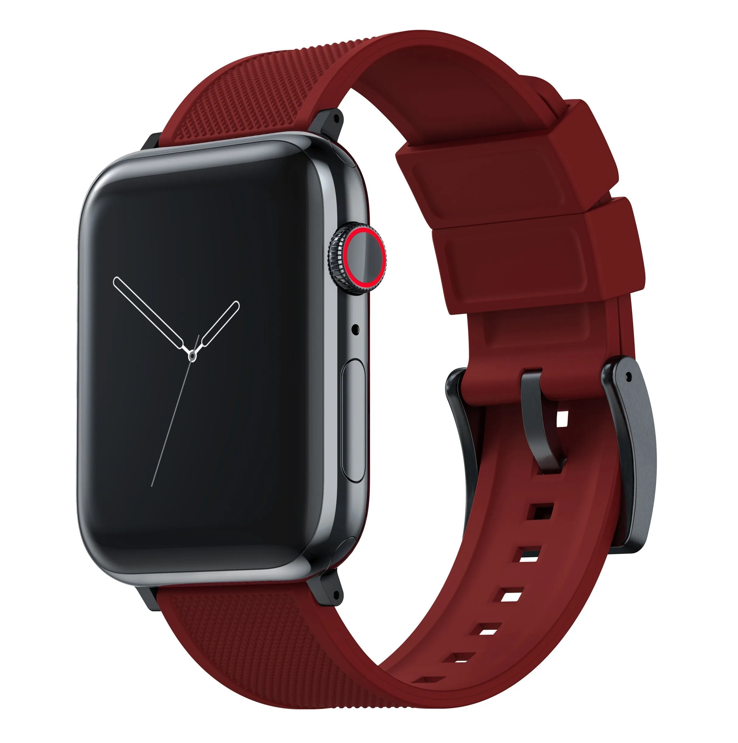 Apple Watch Elite Silicone Crimson Red Watch Band