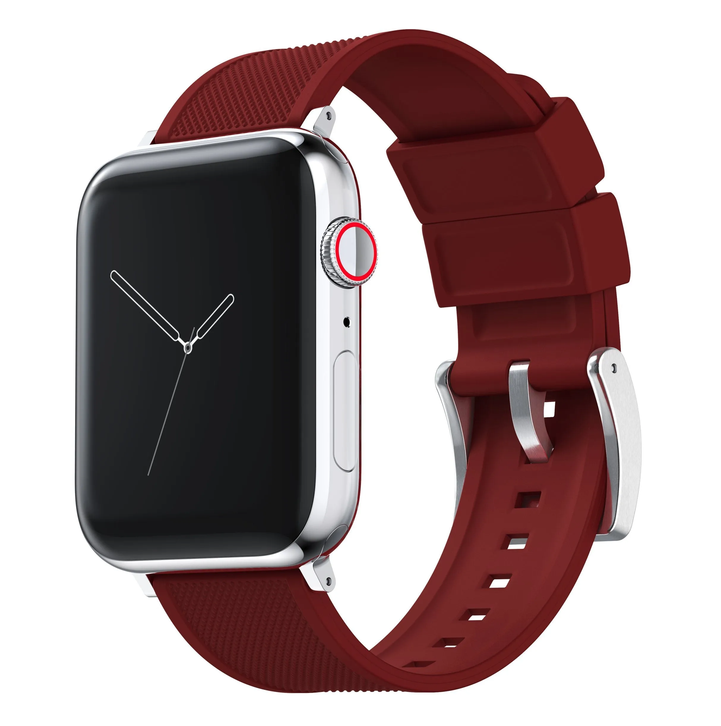 Apple Watch Elite Silicone Crimson Red Watch Band