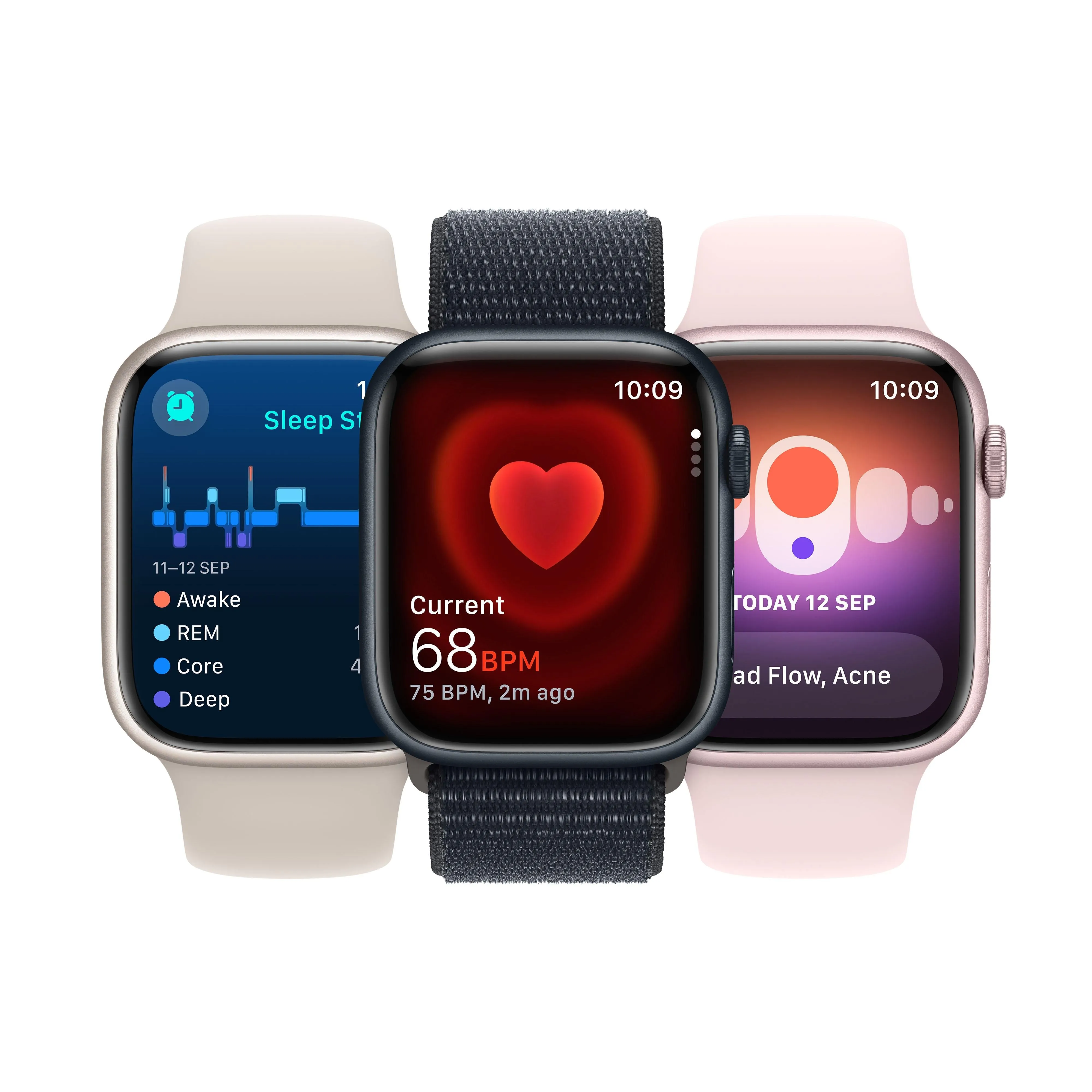 Apple Watch Series 9 GPS 45mm (PRODUCT)RED Aluminium Case with (PRODUCT)RED Sport Band - M/L