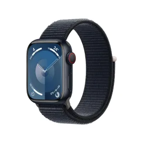 Apple Watch Series 9 GPS   Cellular 41mm Midnight Aluminium Case with Midnight Sport Loop