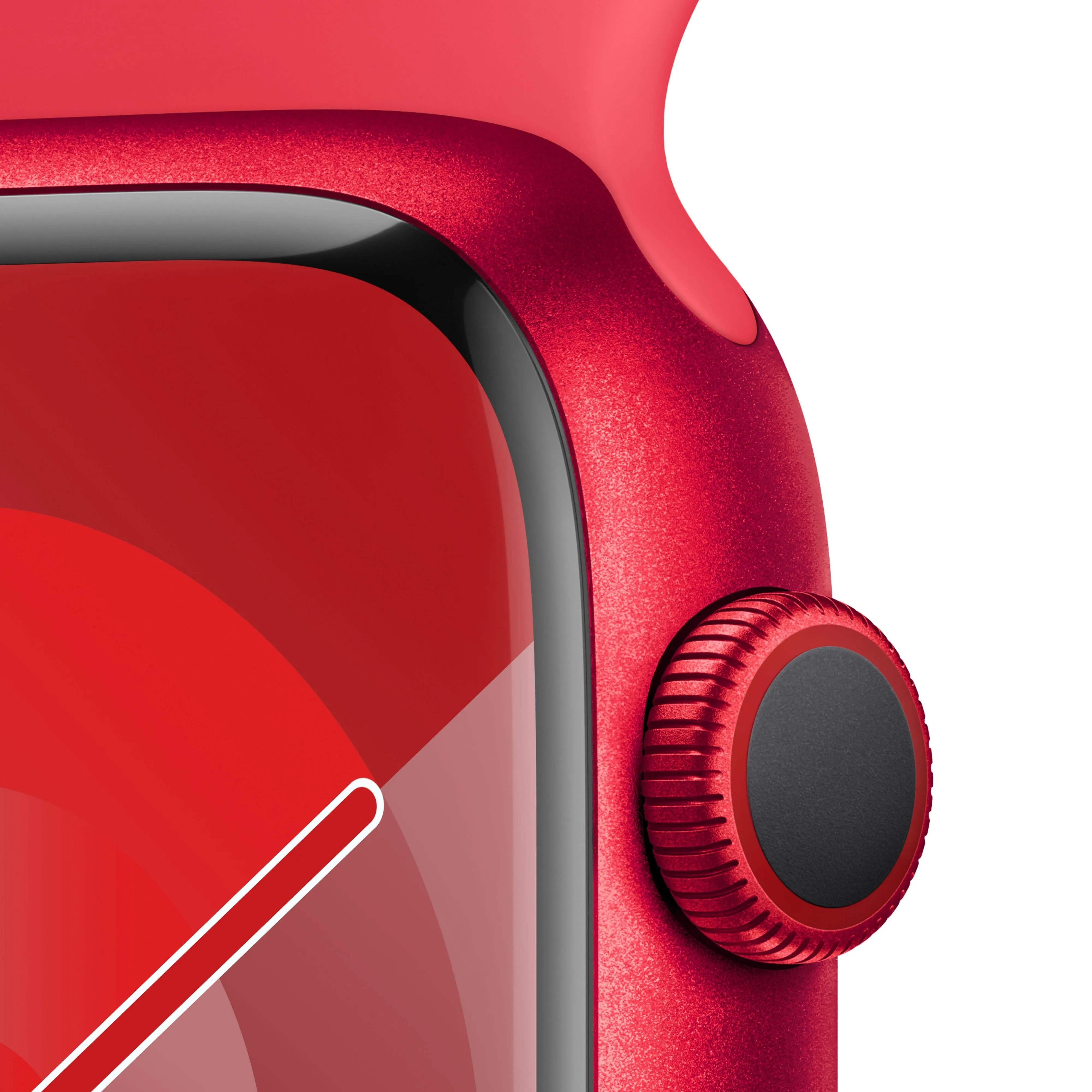 Apple Watch Series 9 GPS   Cellular 45mm (PRODUCT)RED Aluminium Case with (PRODUCT)RED Sport Band - M/L