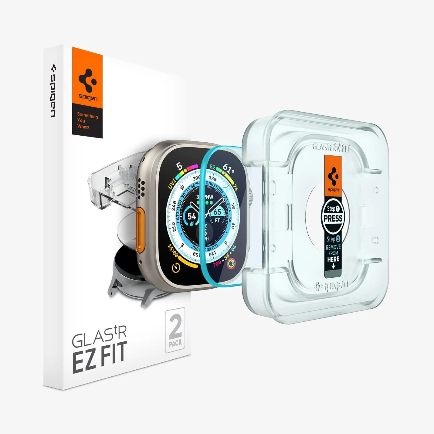 Apple Watch Series - Screen Protector Glas.tR EZ Fit