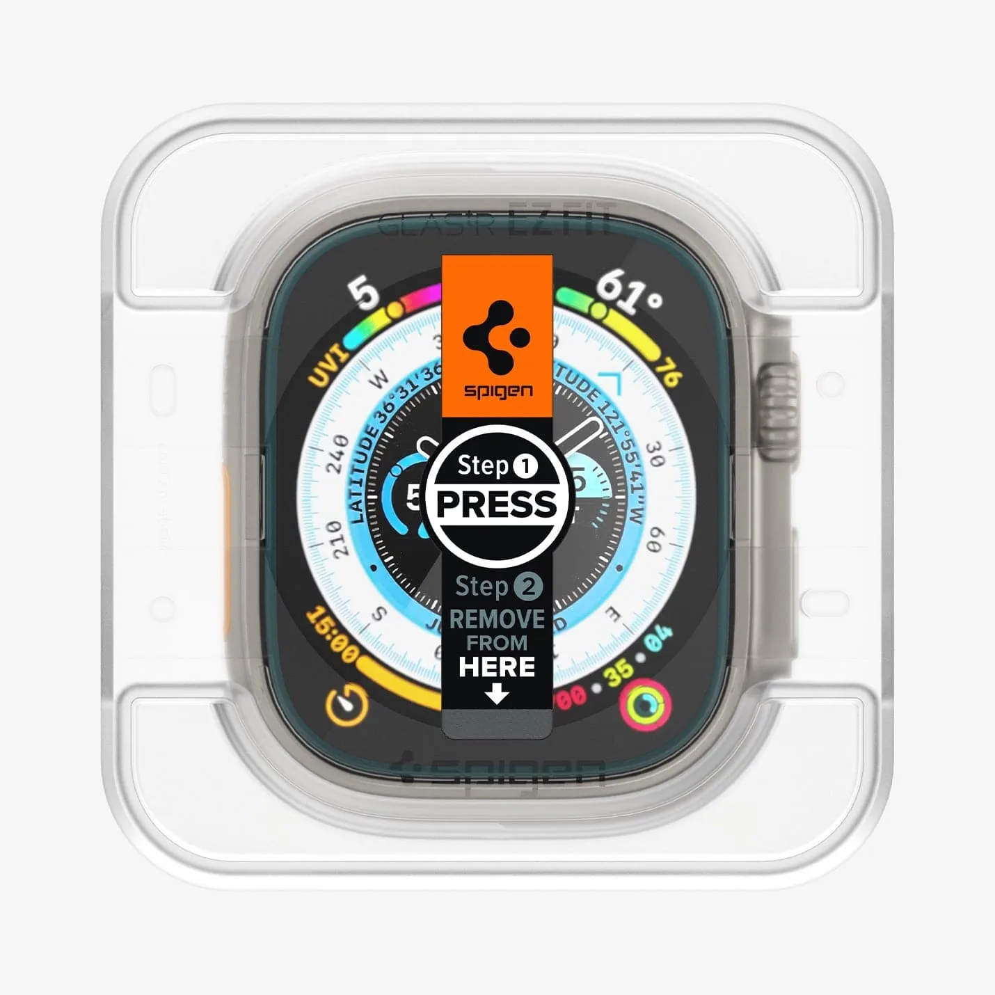 Apple Watch Series - Screen Protector Glas.tR EZ Fit