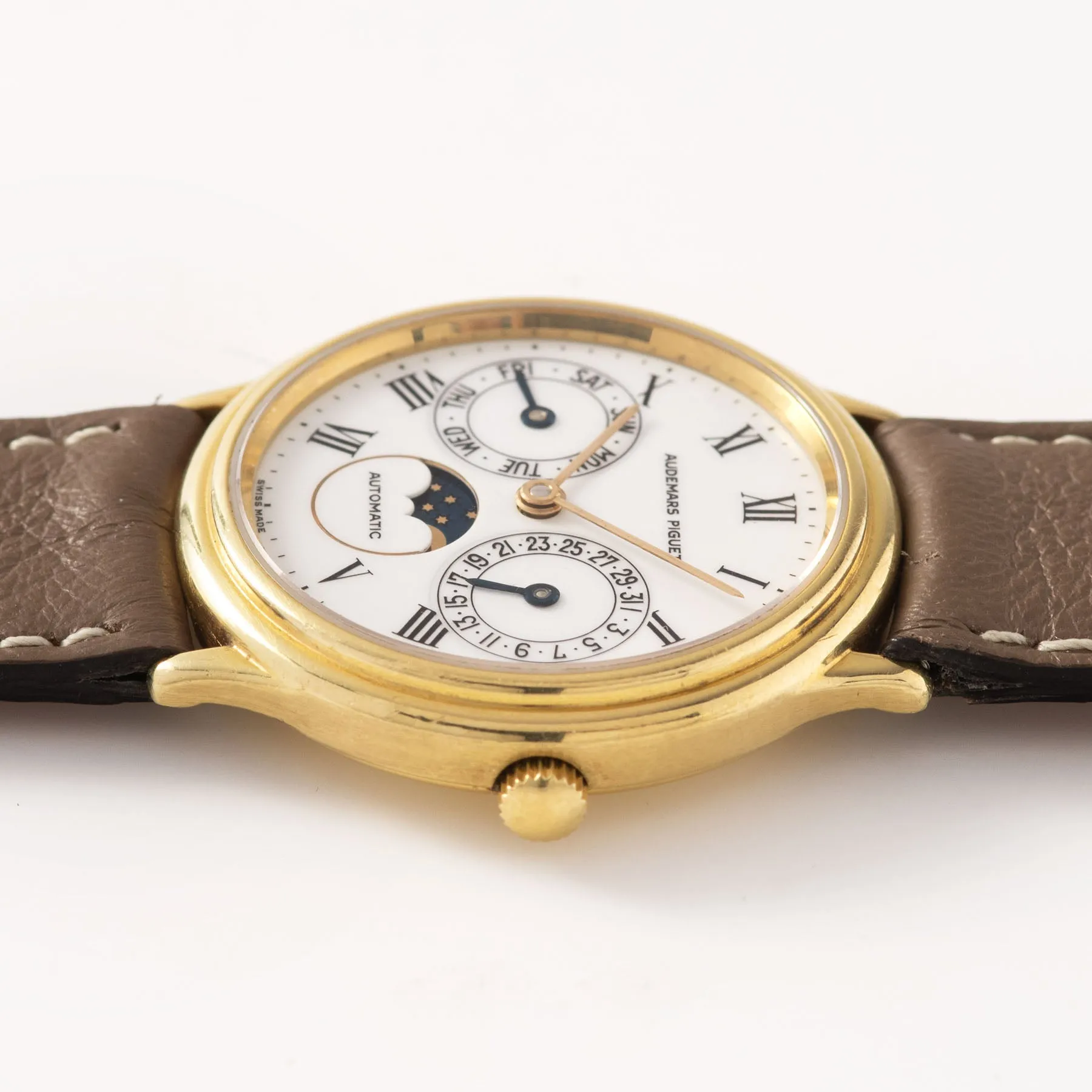 Audemars Piguet Automatic Calendar Yellow Gold Ref 25589BA