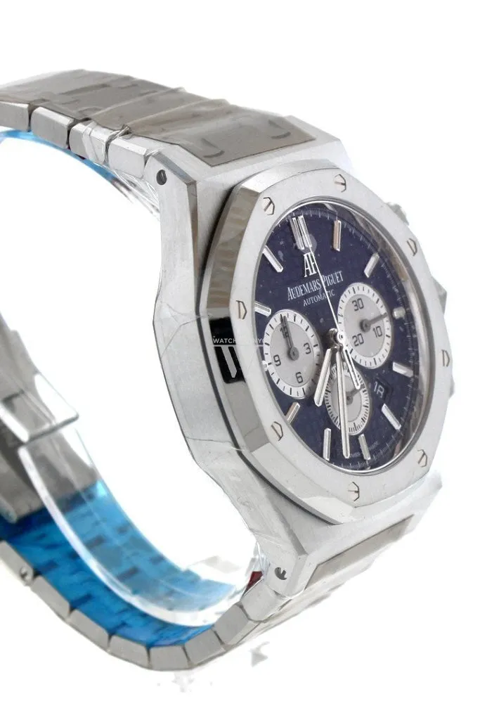 Audemars Piguet Royal Oak 41mm Blue Dial Stainless Steel Bracelet Men's Watch 26331ST.OO.1220ST.01 DCM