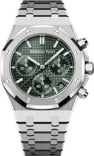 Audemars Piguet Royal Oak Chronograph "50th Anniversary" Stainless Steel 41mm Khaki Green Dial | 26240ST.OO.1320ST.04