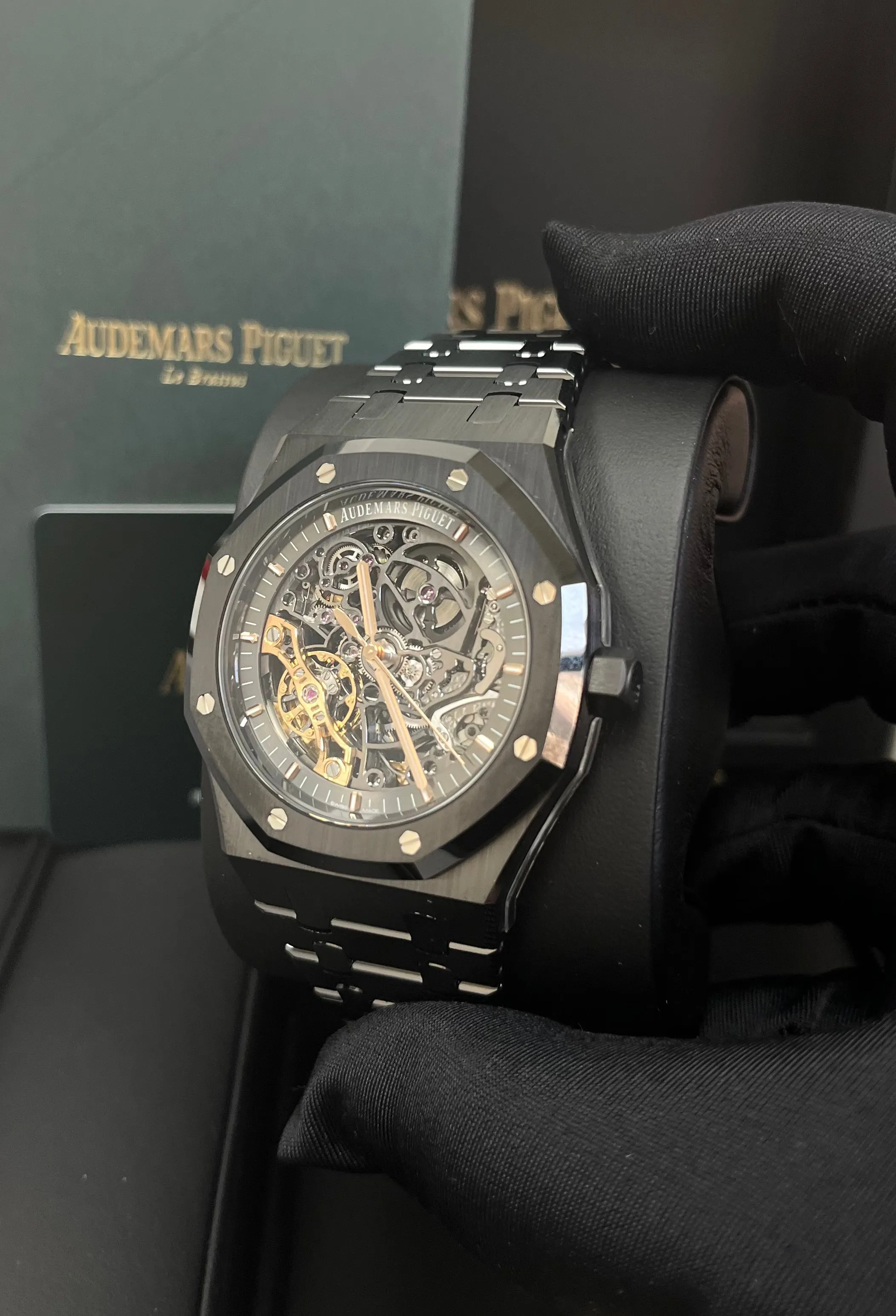 Audemars Piguet Royal Oak Double Balance Wheel Openworked 41mm (Reference # 15416CE.OO.1225CE.01)