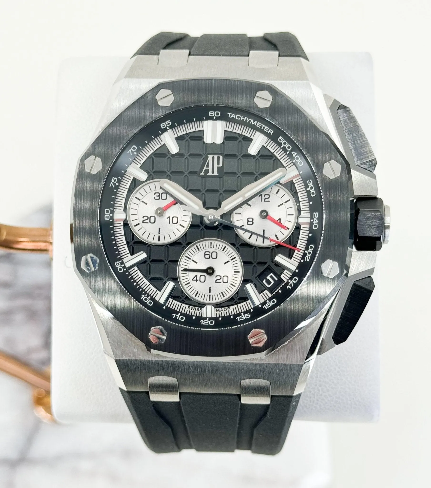 Audemars Piguet Royal Oak Offshore Chronograph Watch Black Dial 43mm-26420SO.OO.A002CA.01