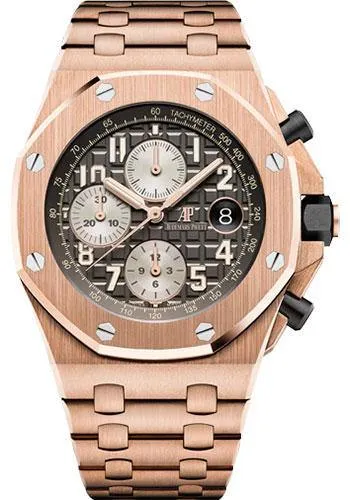 Audemars Piguet Royal Oak Offshore Selfwinding Chronograph Watch-Grey Dial 42mm-26470OR.OO.1000OR.02