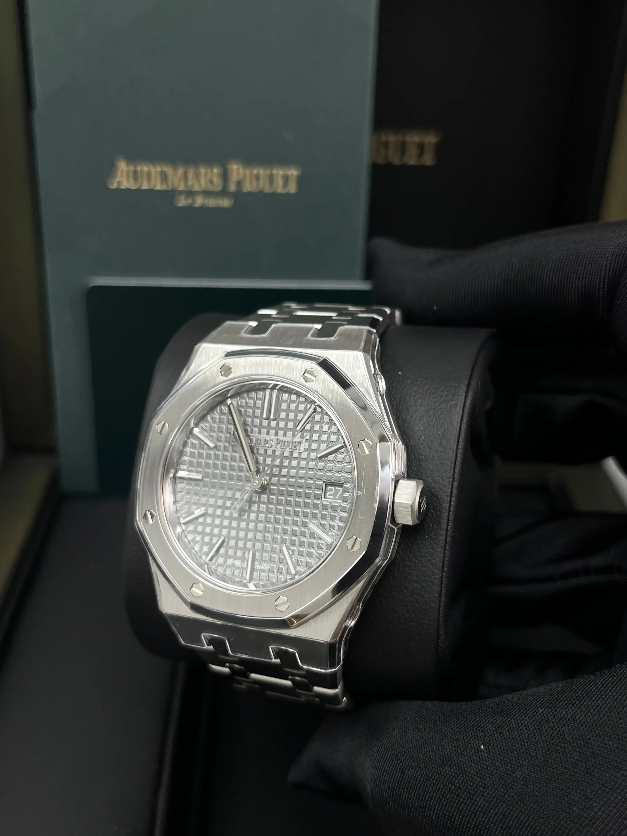 Audemars Piguet Royal Oak "50th Anniversary" 37mm Grey Dial Reference 15550ST.OO.1356ST.03