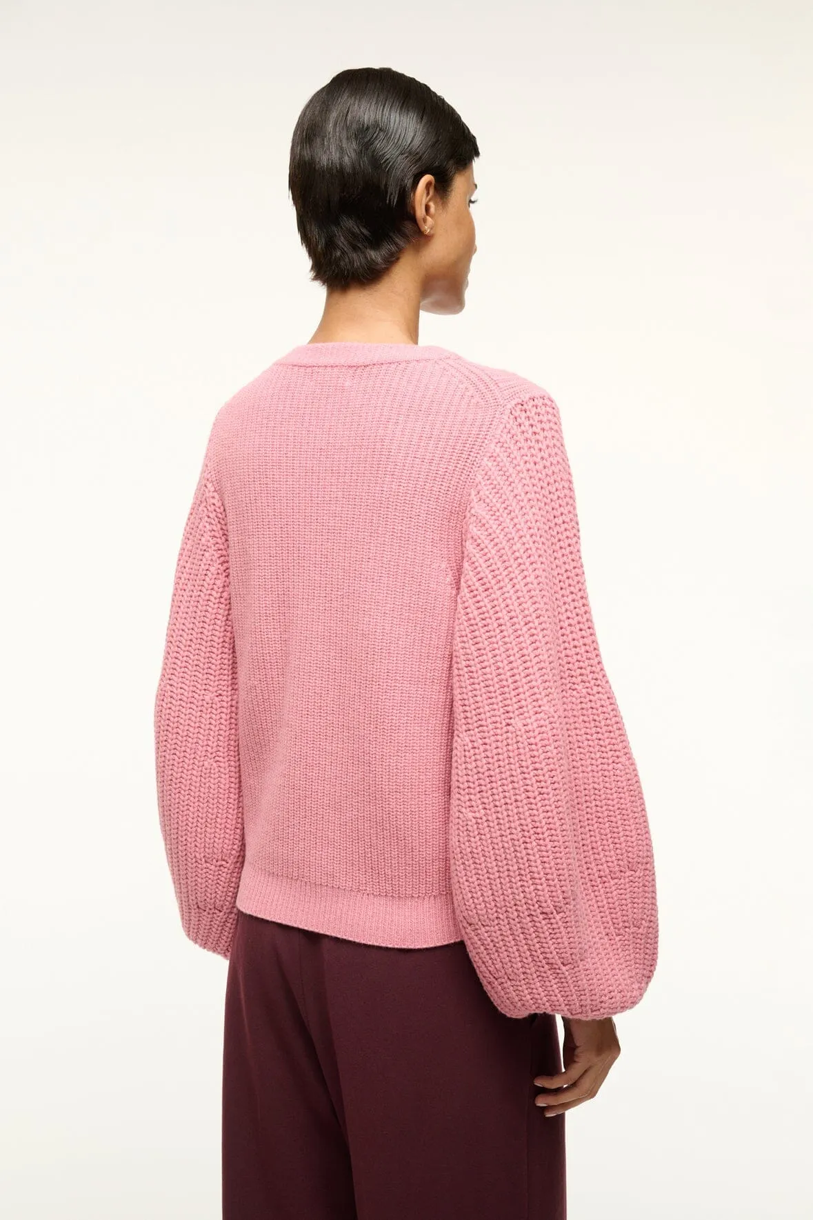 AURA SWEATER | DAMASK PINK