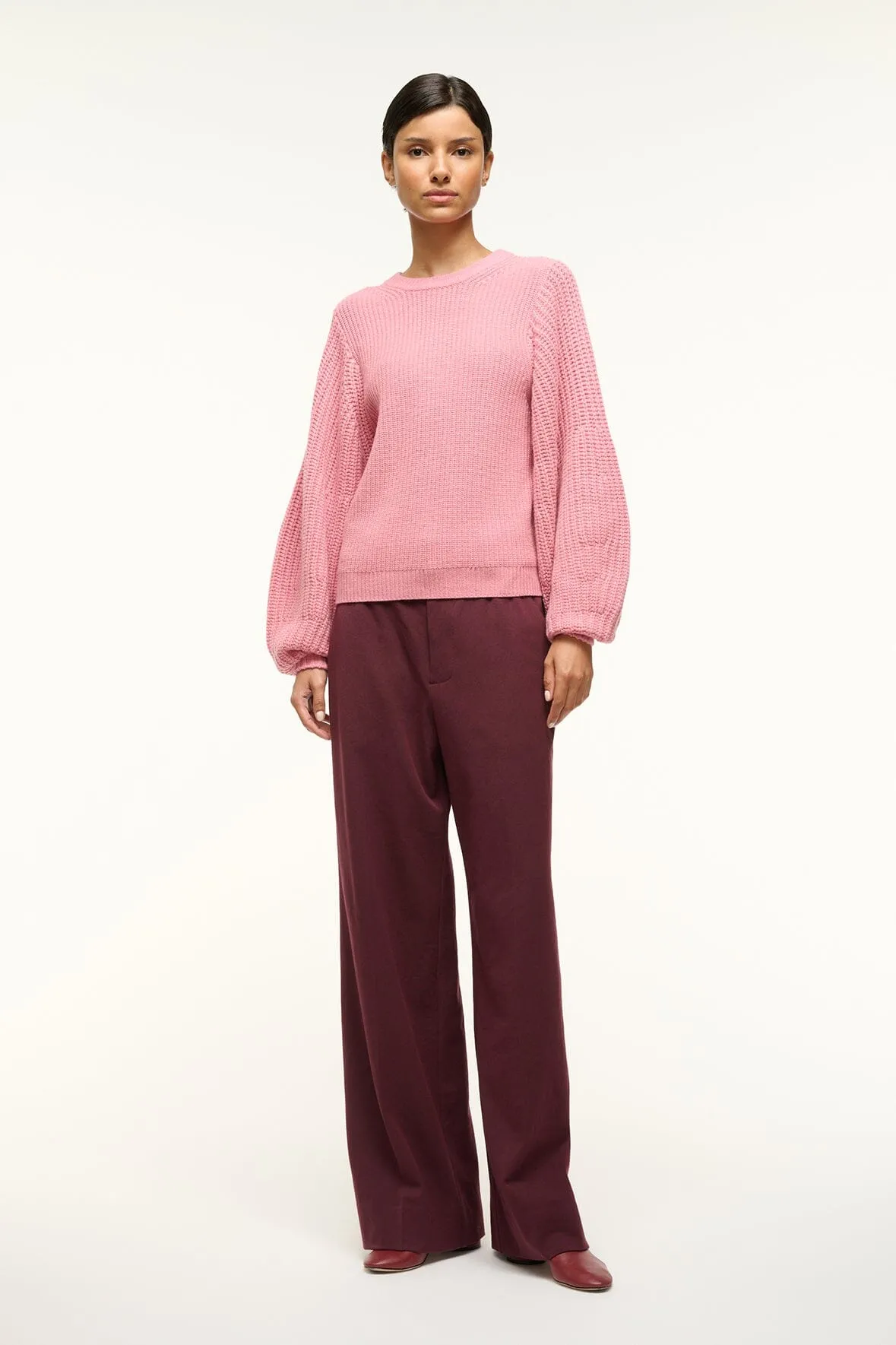 AURA SWEATER | DAMASK PINK