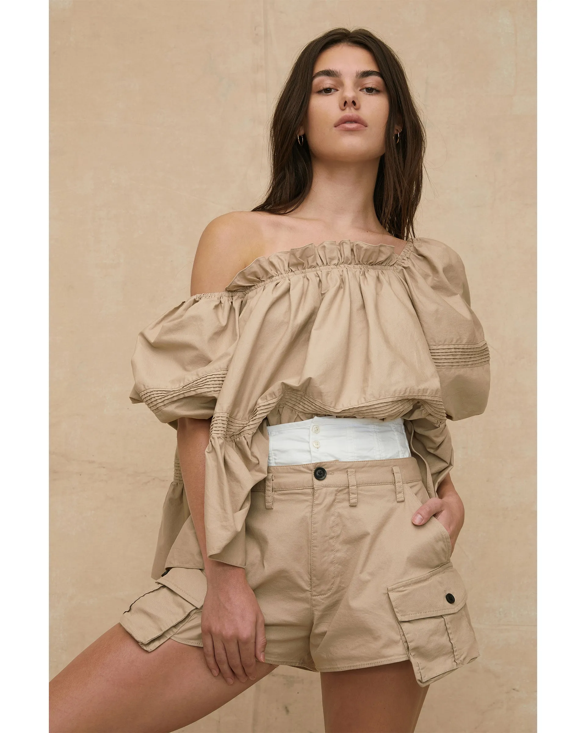 Aurelia Canvas Swing Top