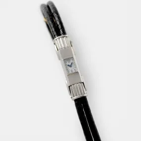 Cartier Duoplan Platinum 1930s Ladies Watch