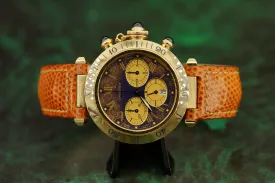 Cartier Pasha de Cartier | Chronograph | Ref. 30009 in 18k Gelbgold | Full Set 1993