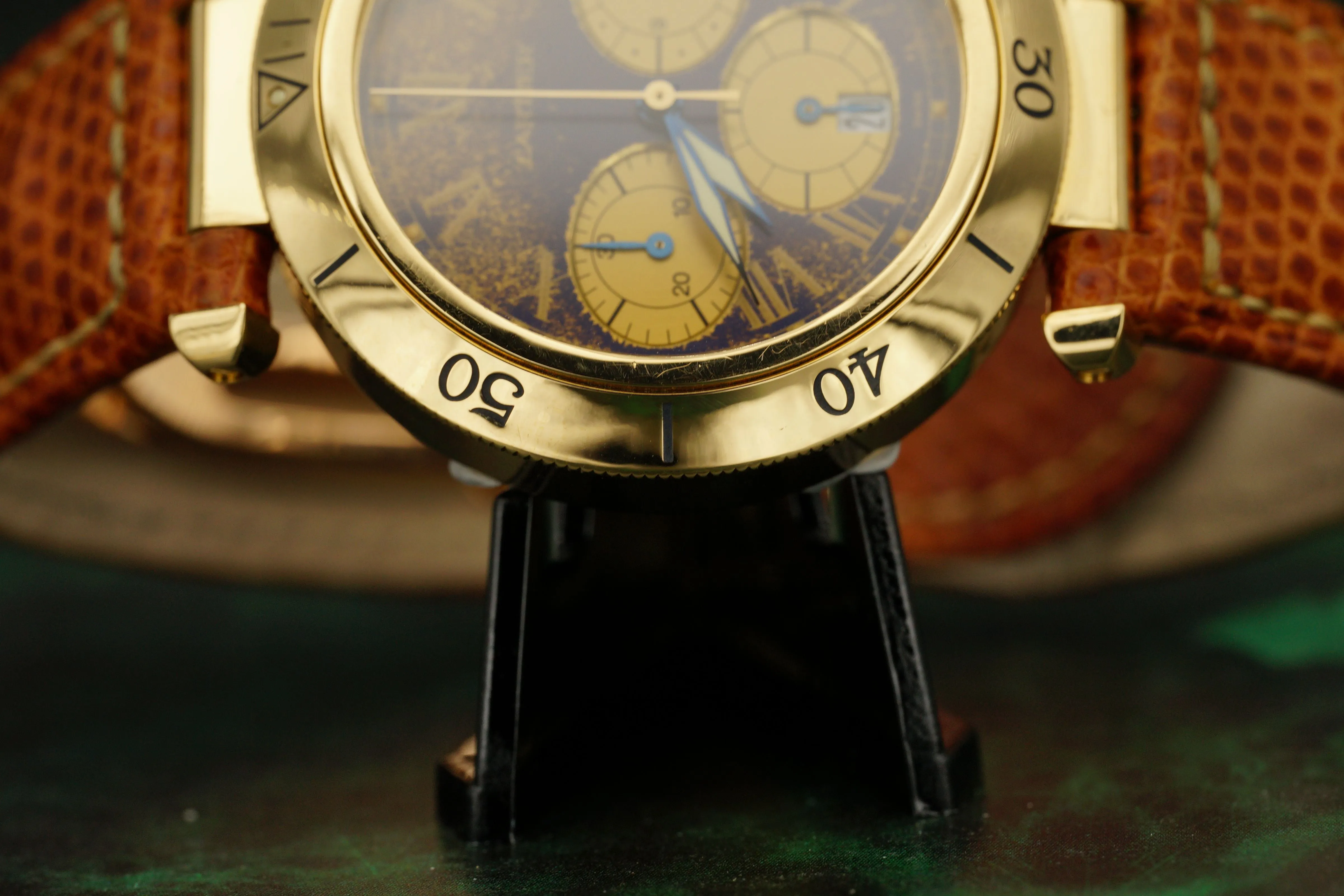 Cartier Pasha de Cartier | Chronograph | Ref. 30009 in 18k Gelbgold | Full Set 1993