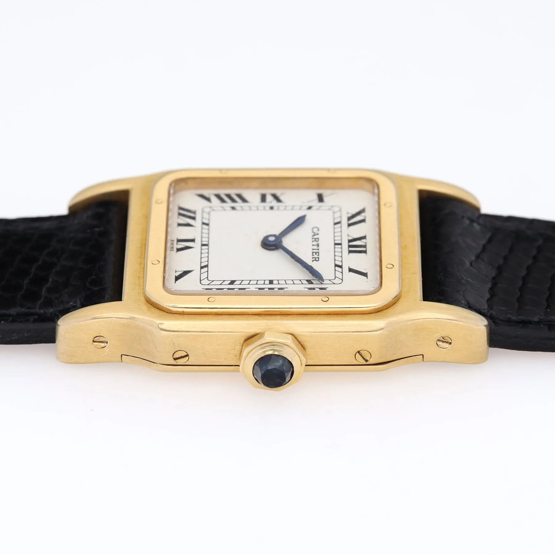 Cartier Santos Dumont ref 7809 in 18 k Yellow Gold