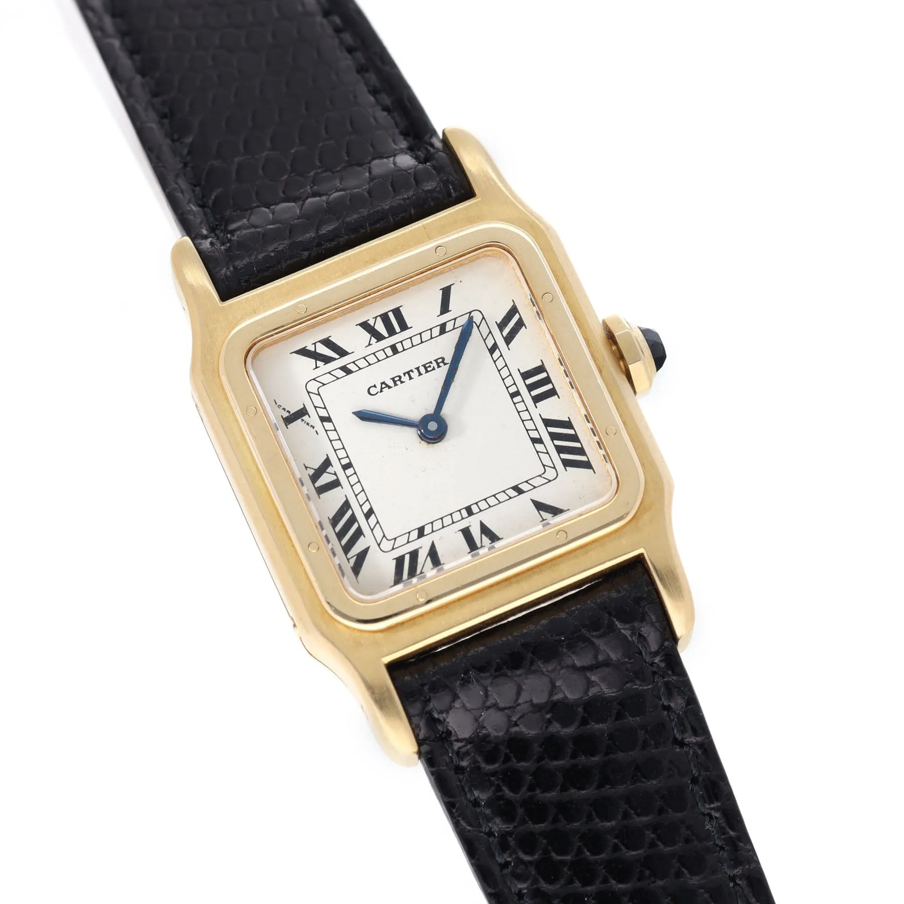 Cartier Santos Dumont ref 7809 in 18 k Yellow Gold