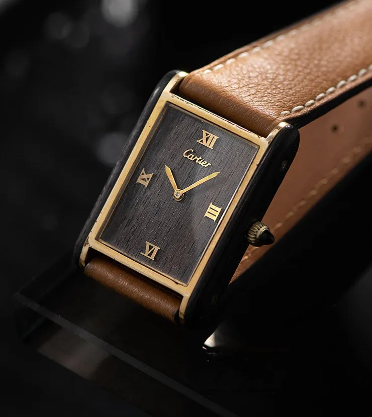 Cartier Tank Must de Cartier Wood Dial and Case