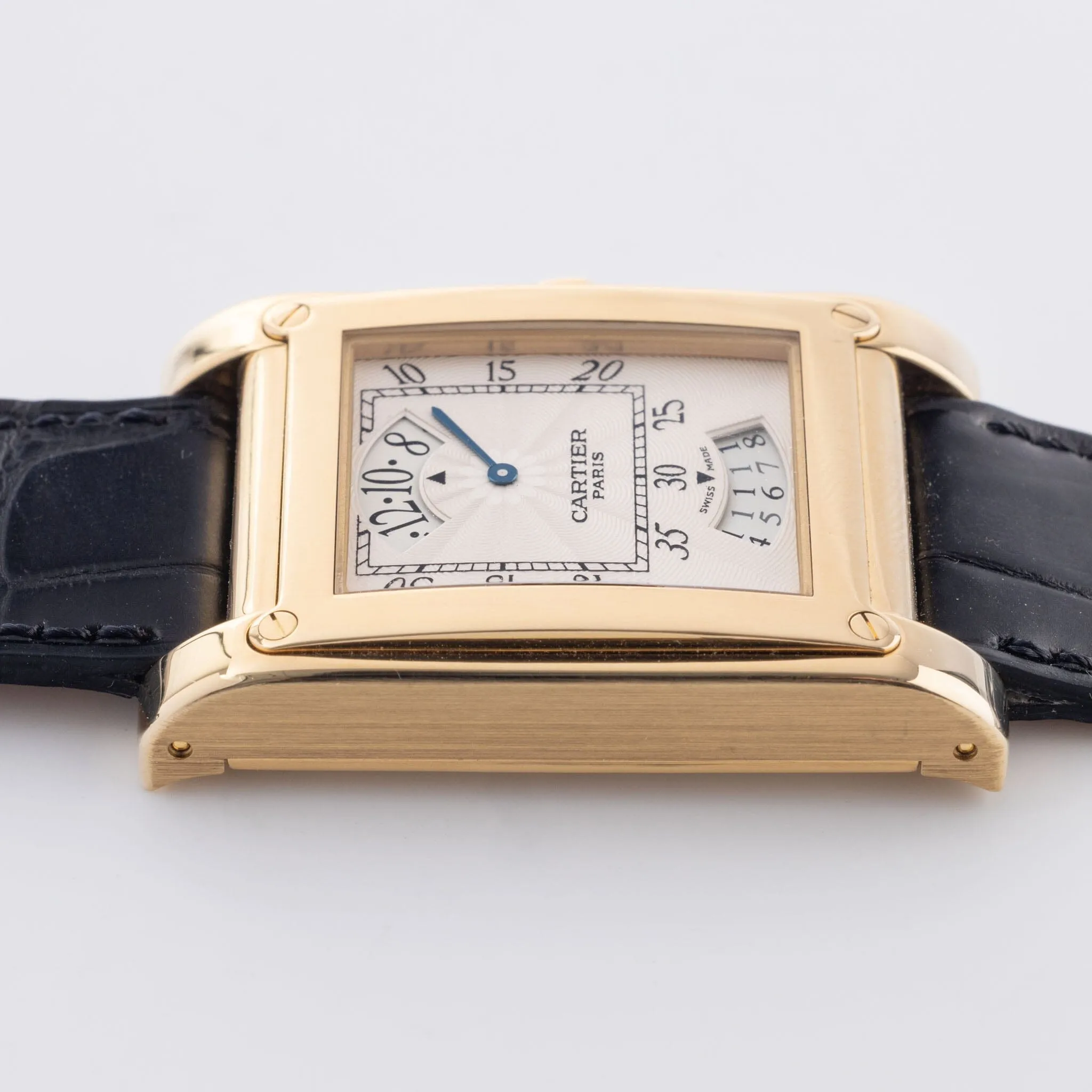 Cartier Tank à Vis "Wandering Hours" CPCP ref 2553