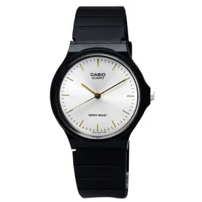 Casio Analogue Silver Dial Resin Strap Unisex Watch| MQ-24-7E2LDF