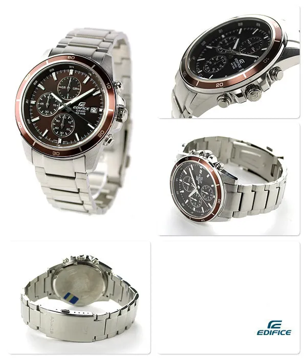 Casio Edifice Chronograph Brown Dial Men's Watch EFR-526D-5AVUDF