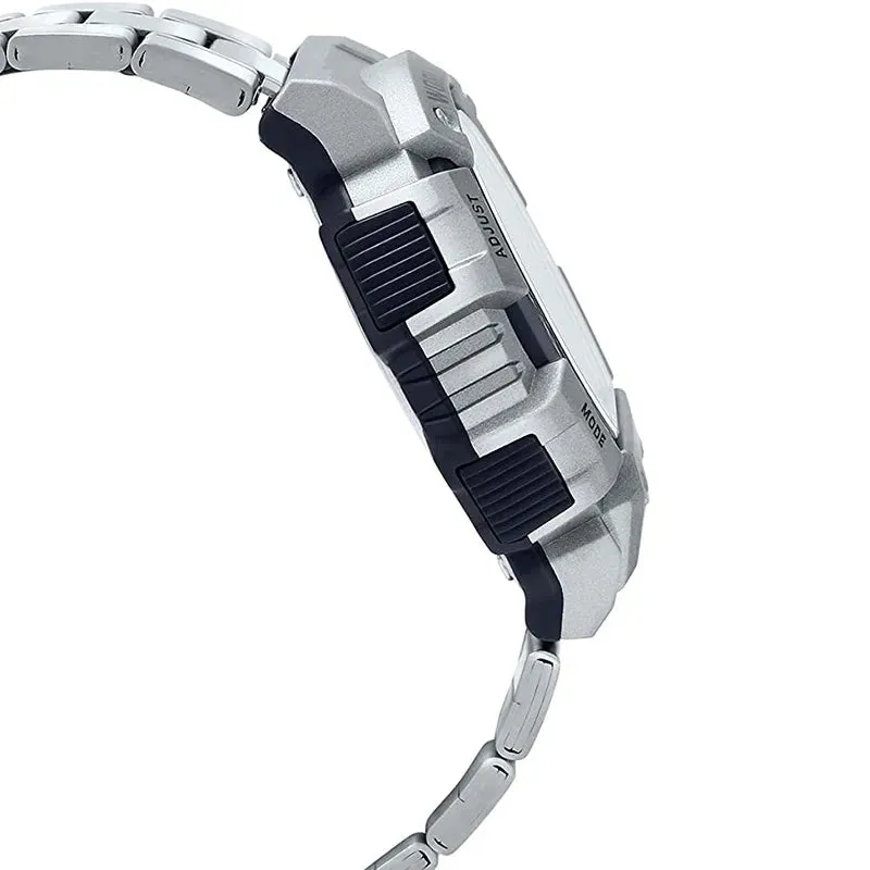 CASIO ILLUMINATOR DIGITAL SILVER STRAP WATCH | AE-1400WHD-1AVDF