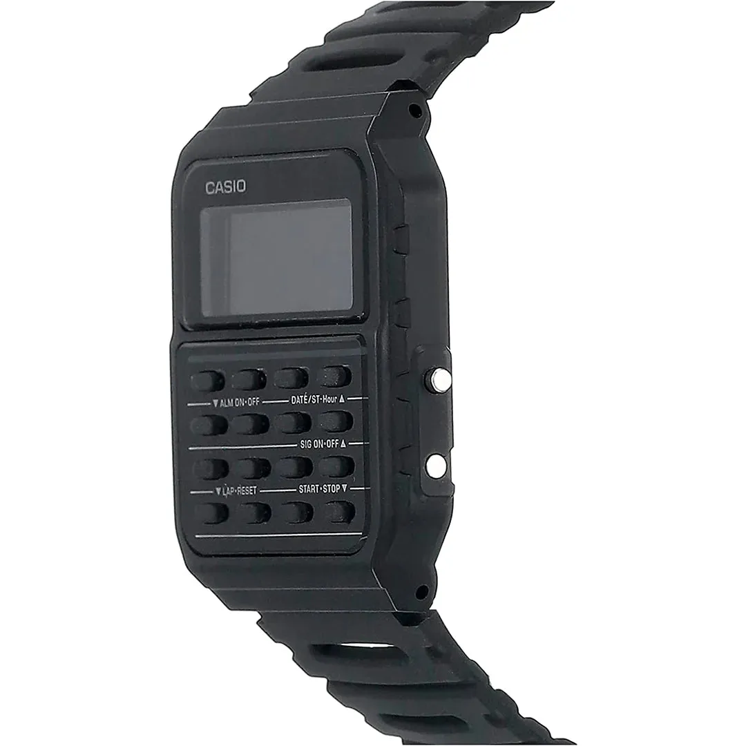 Casio Vintage Black Digital Calculator Watch CA-53WF-1BDF