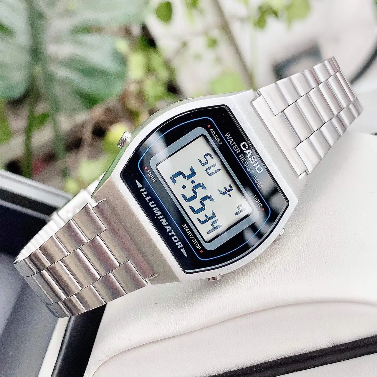 CASIO VINTAGE DIGITAL DIAL STAINLESS STEEL UNISEX WATCH | B640WD-1AVDF