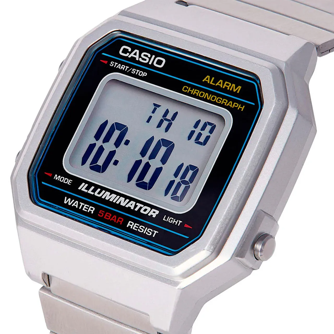 CASIO VINTAGE DIGITAL DIAL STAINLESS STEEL UNISEX WATCH | B650WD-1ADF