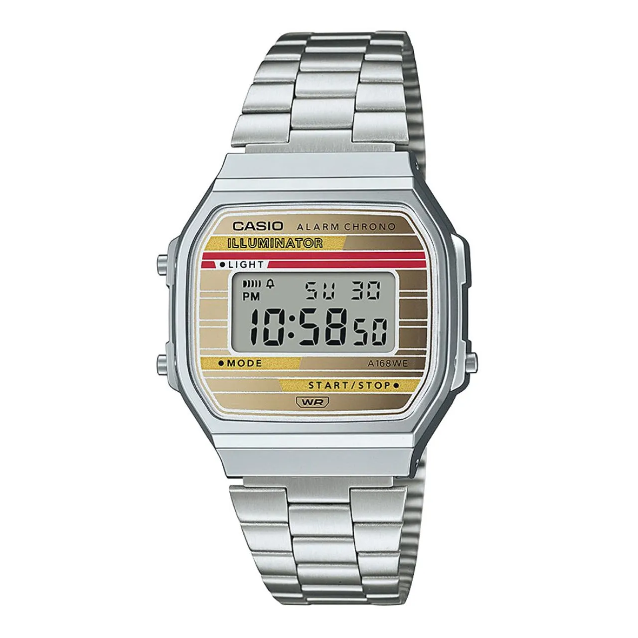 Casio Vintage Digital Dial Unisex Watch | A168WEHA-9ADF