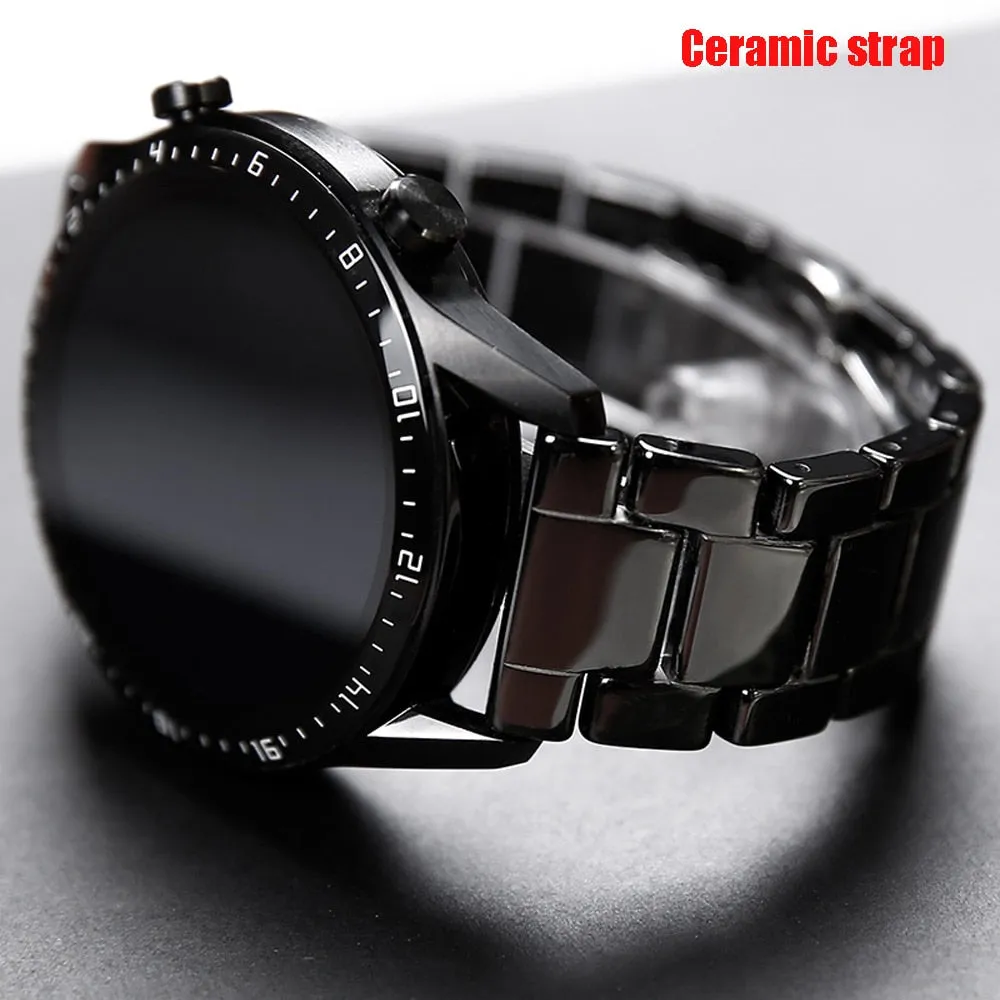 Ceramic strap for Samsung Galaxy ,Huawei and Amazfit watch