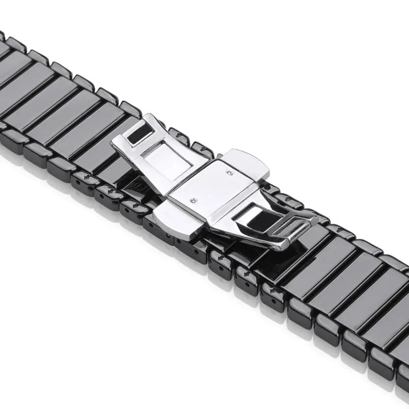 Ceramic strap for Samsung Galaxy ,Huawei and Amazfit watch