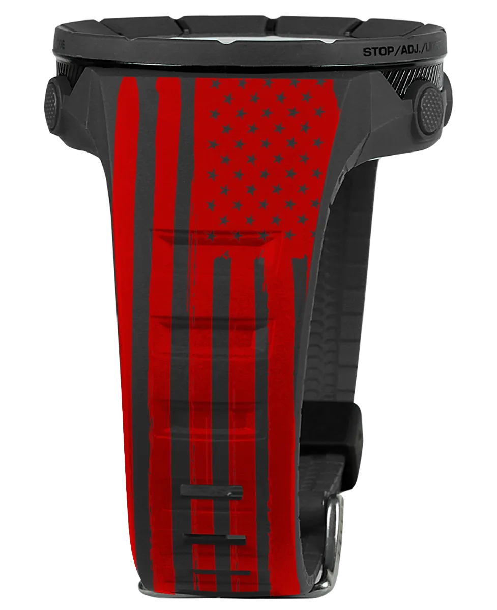 Coliseum Fit™ Assault - Red Edition (Phantom Black) Watch