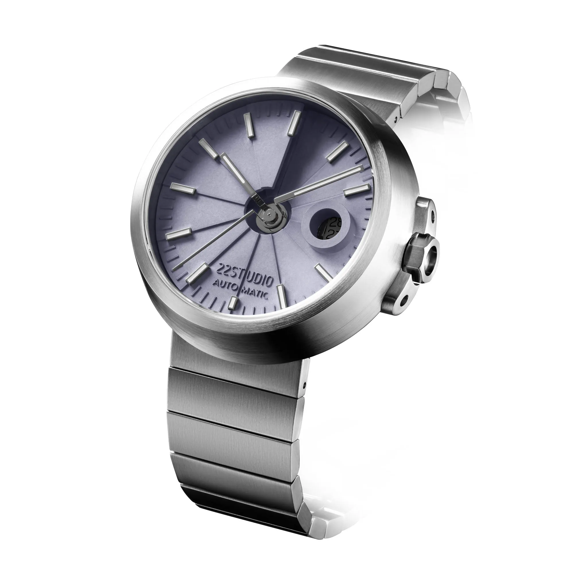 Concrete Watch Automatic 45mm Sport Edition_Purple Ash