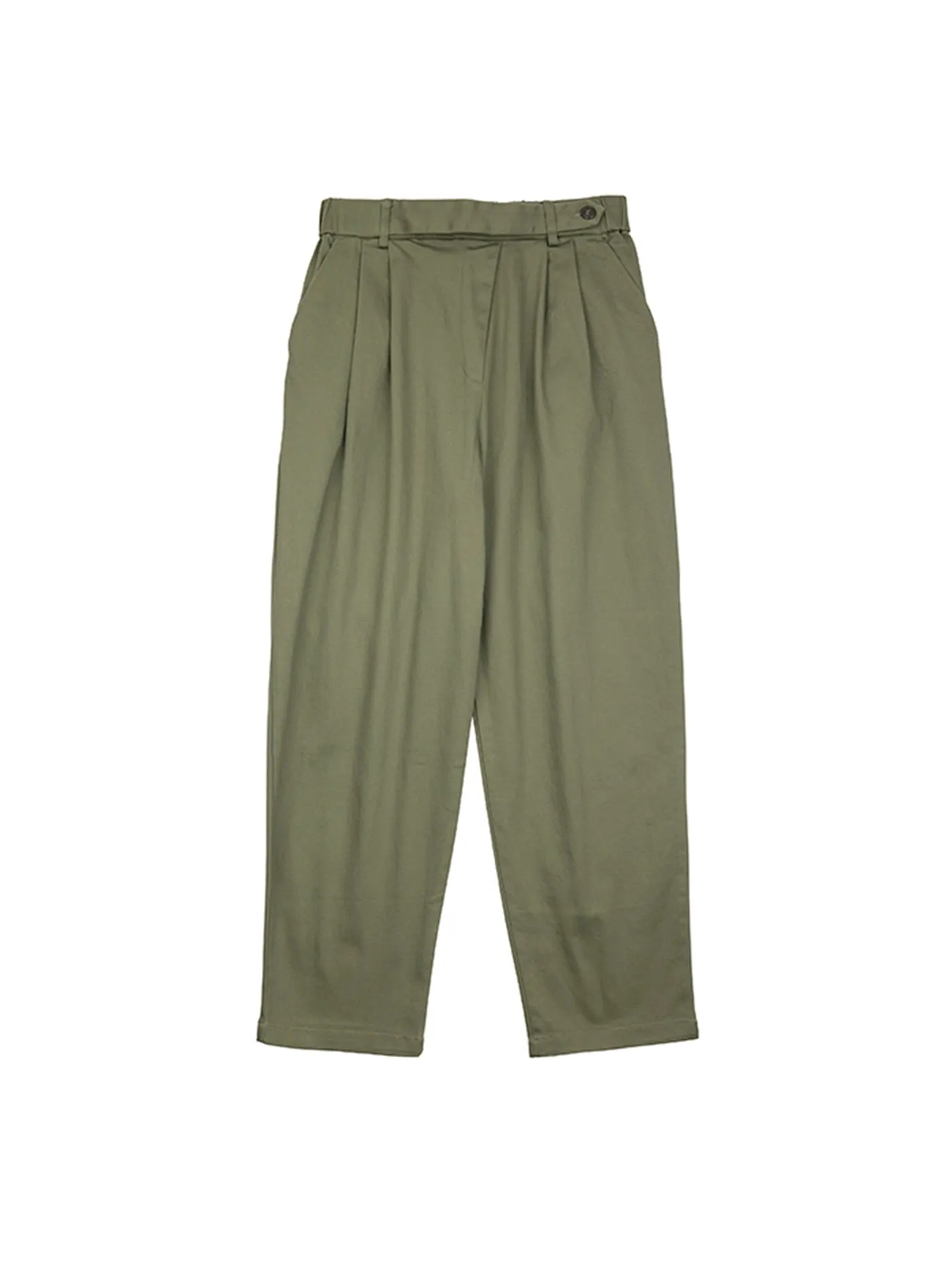 Cotton Twill Casual Pants