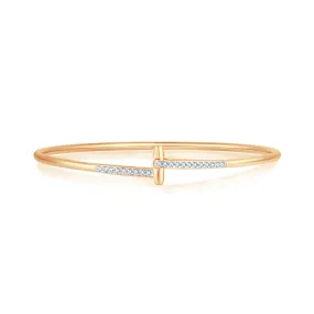 Diamond Bangle Bracelet