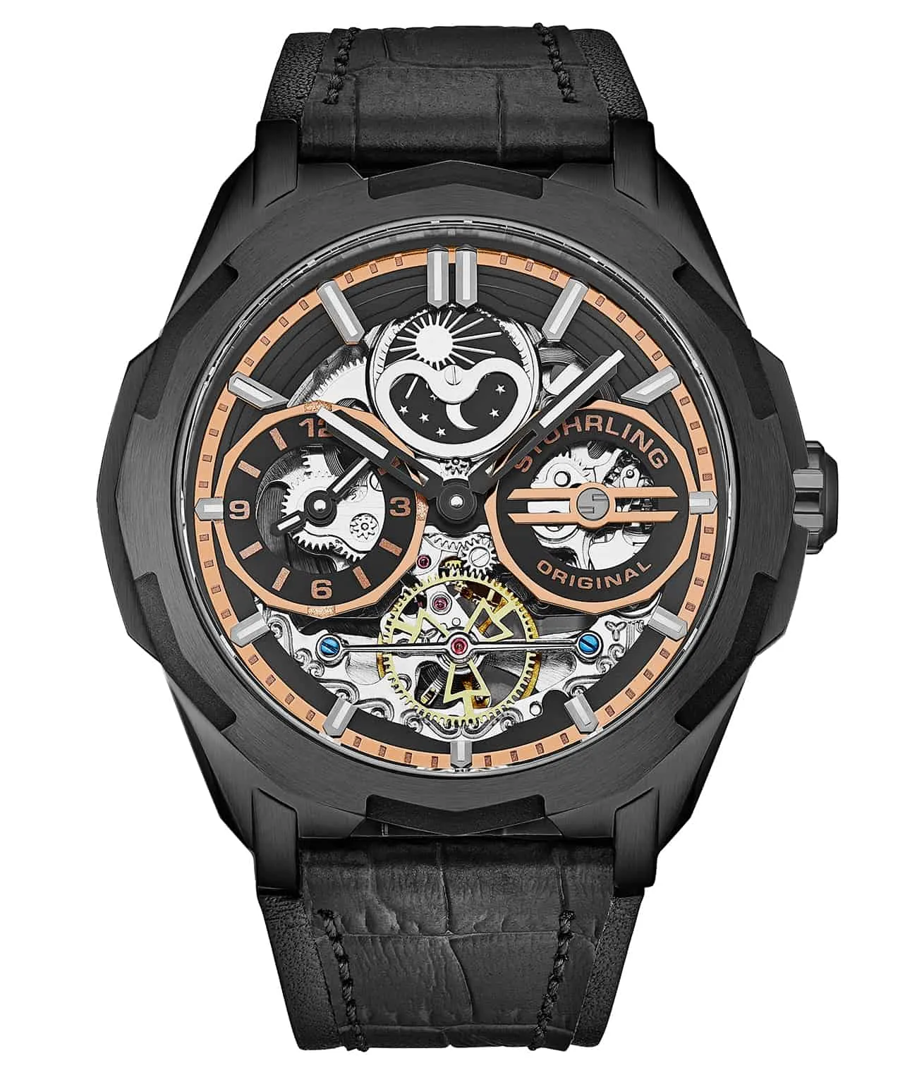 Dual Time Automatic Navigator 46mm Skeleton