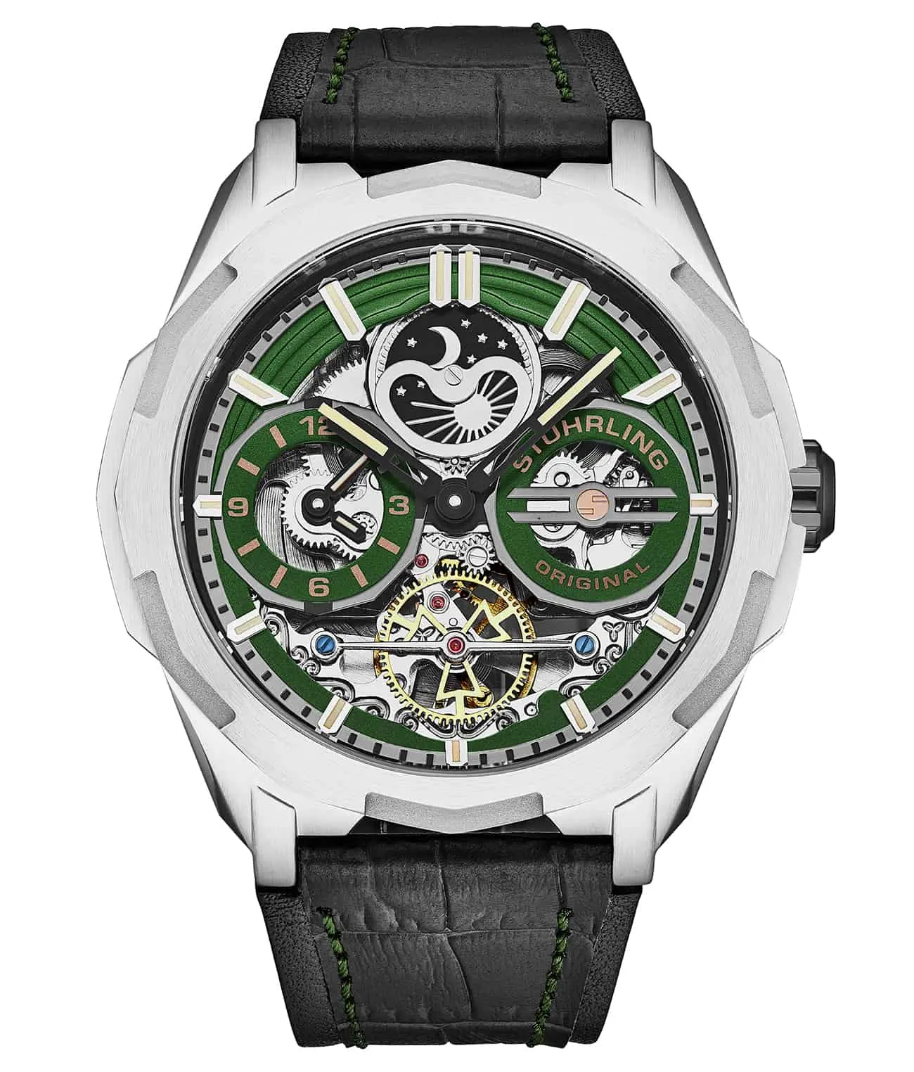 Dual Time Automatic Navigator 46mm Skeleton