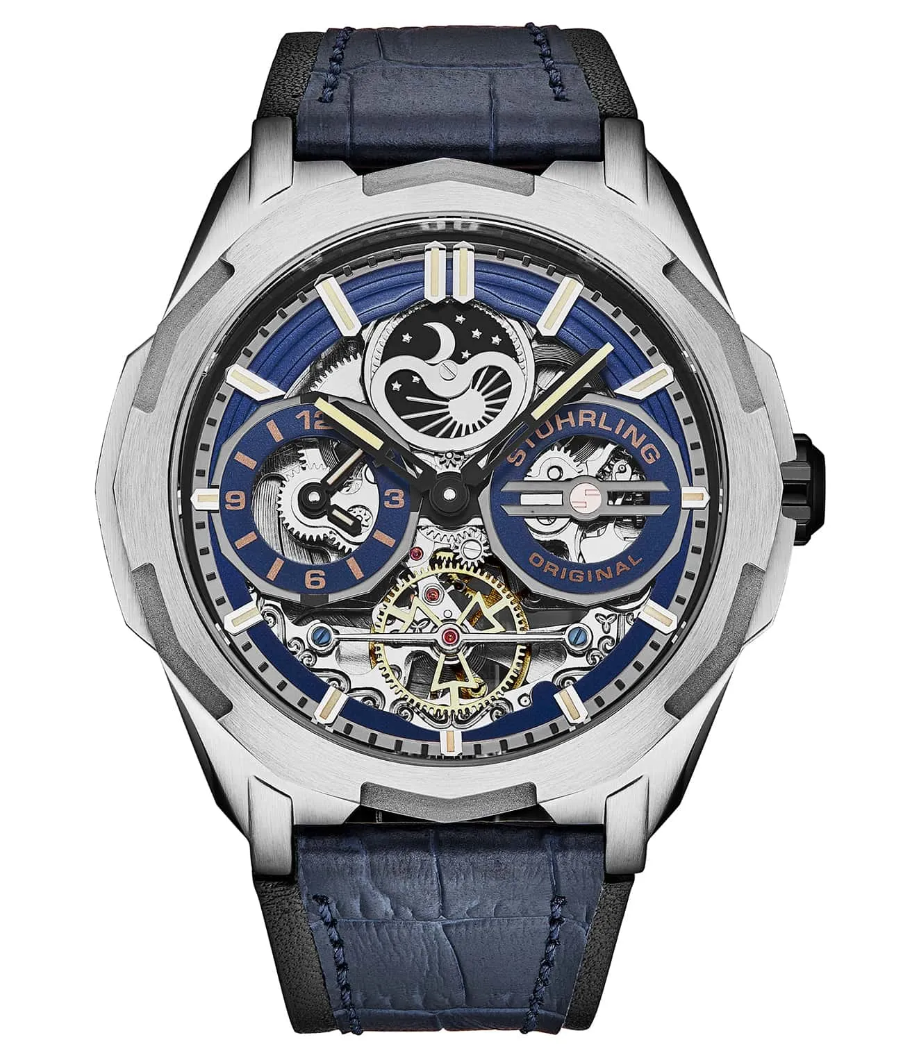 Dual Time Automatic Navigator 46mm Skeleton