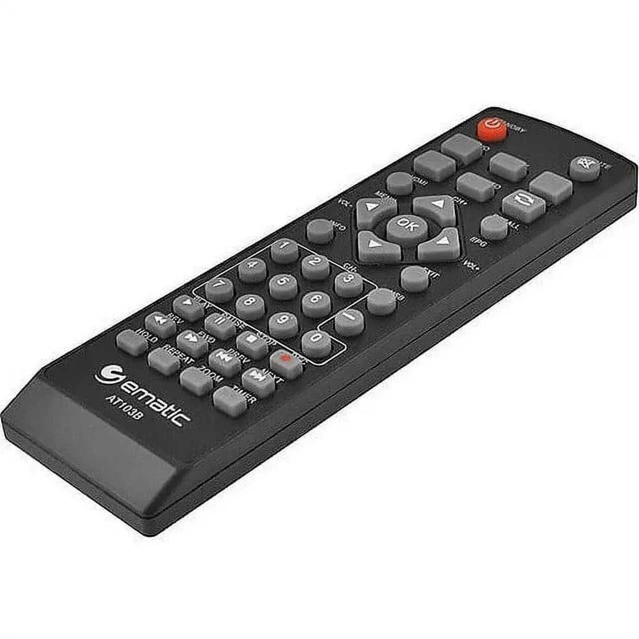 Ematic AT103B Digital Converter Box with LED Display and Recording Capabilities (Refurbished)