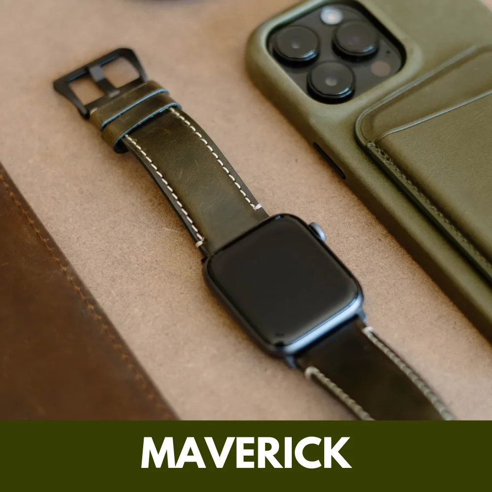 FINAL SALE - Leather Apple Watch Straps