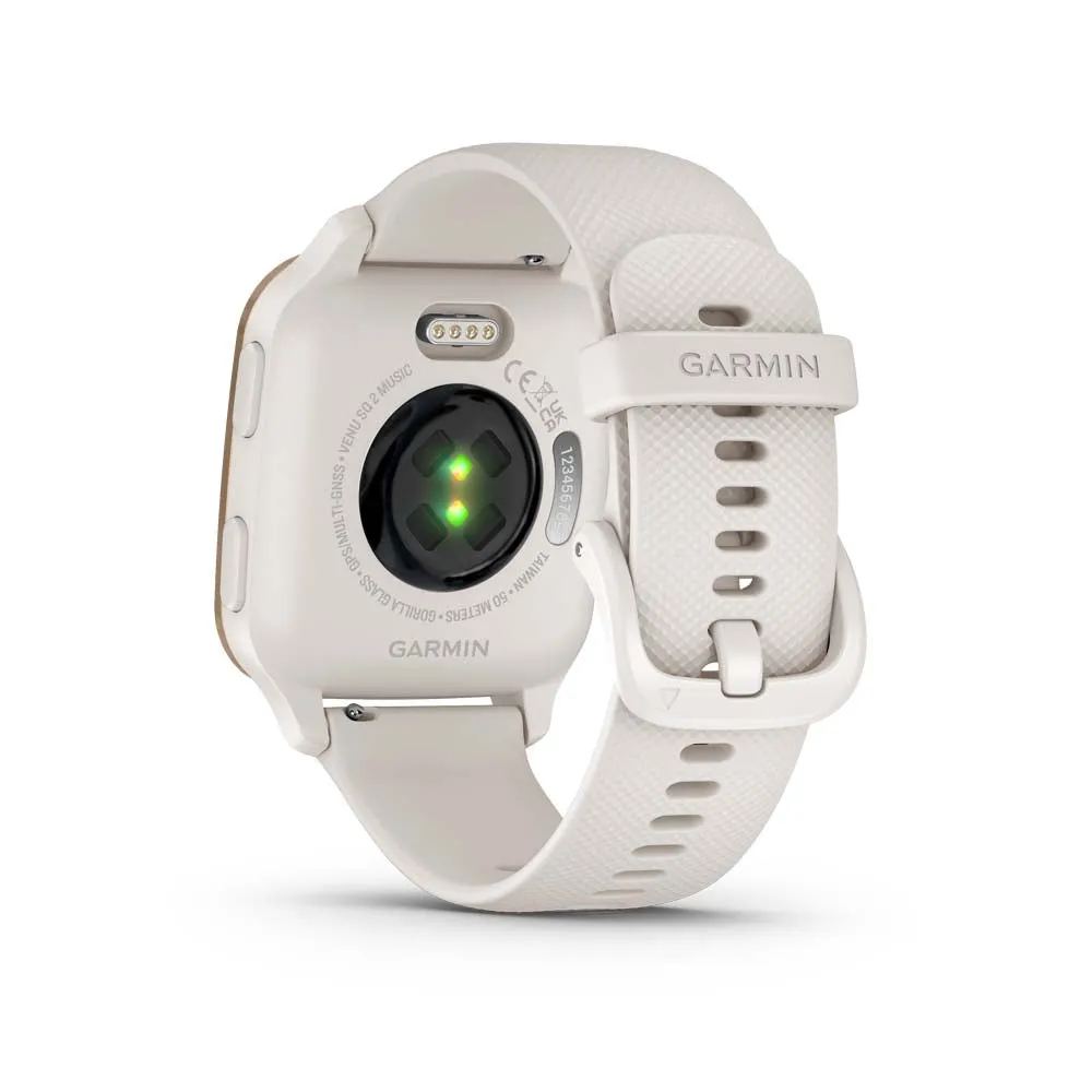 Garmin Venu Sq 2 Music Ivory/Peach Gold