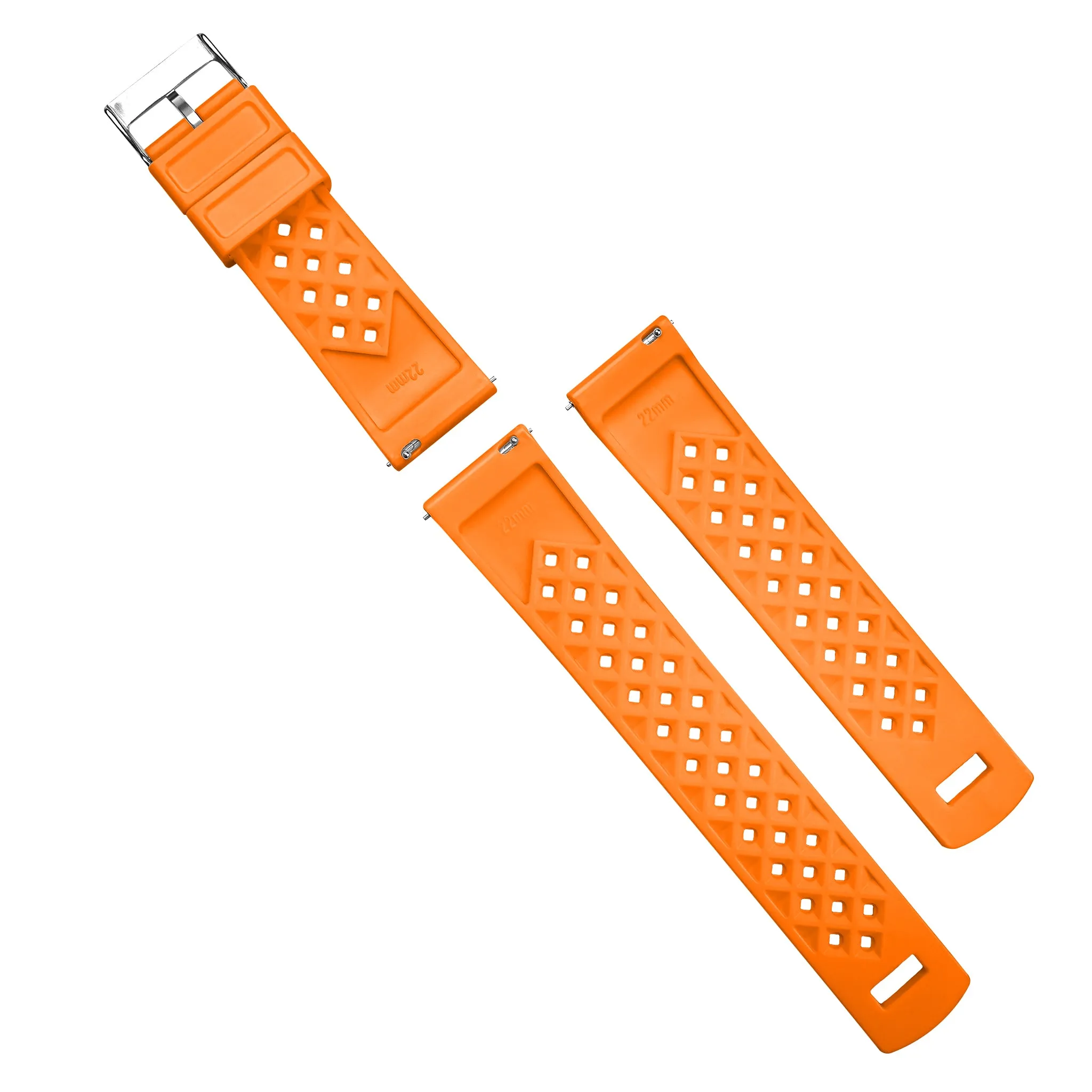 Gear S3 Classic Frontier Tropical Style Orange Watch Band