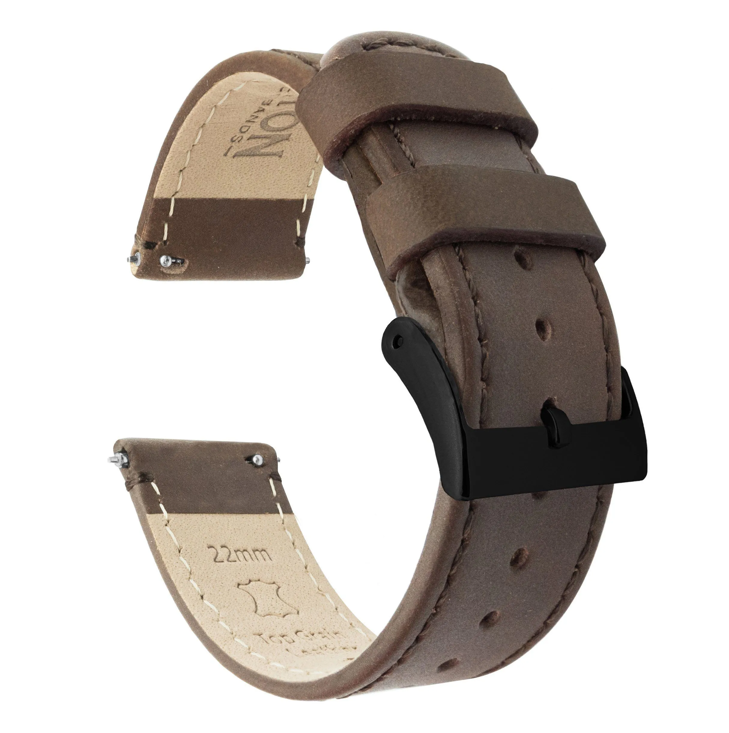 Gear Sport Saddle Leather Stitching Watch Band