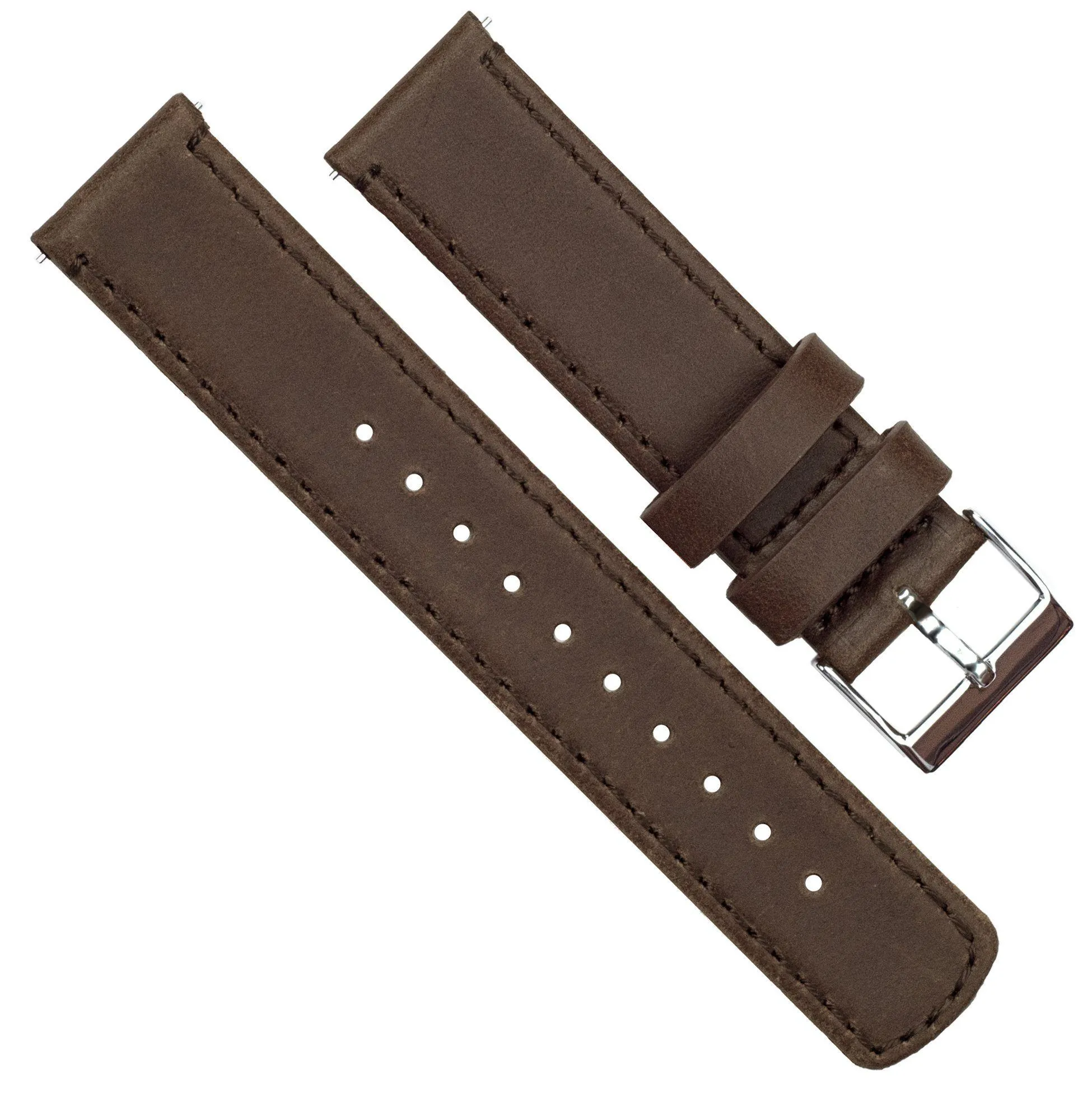 Gear Sport Saddle Leather Stitching Watch Band