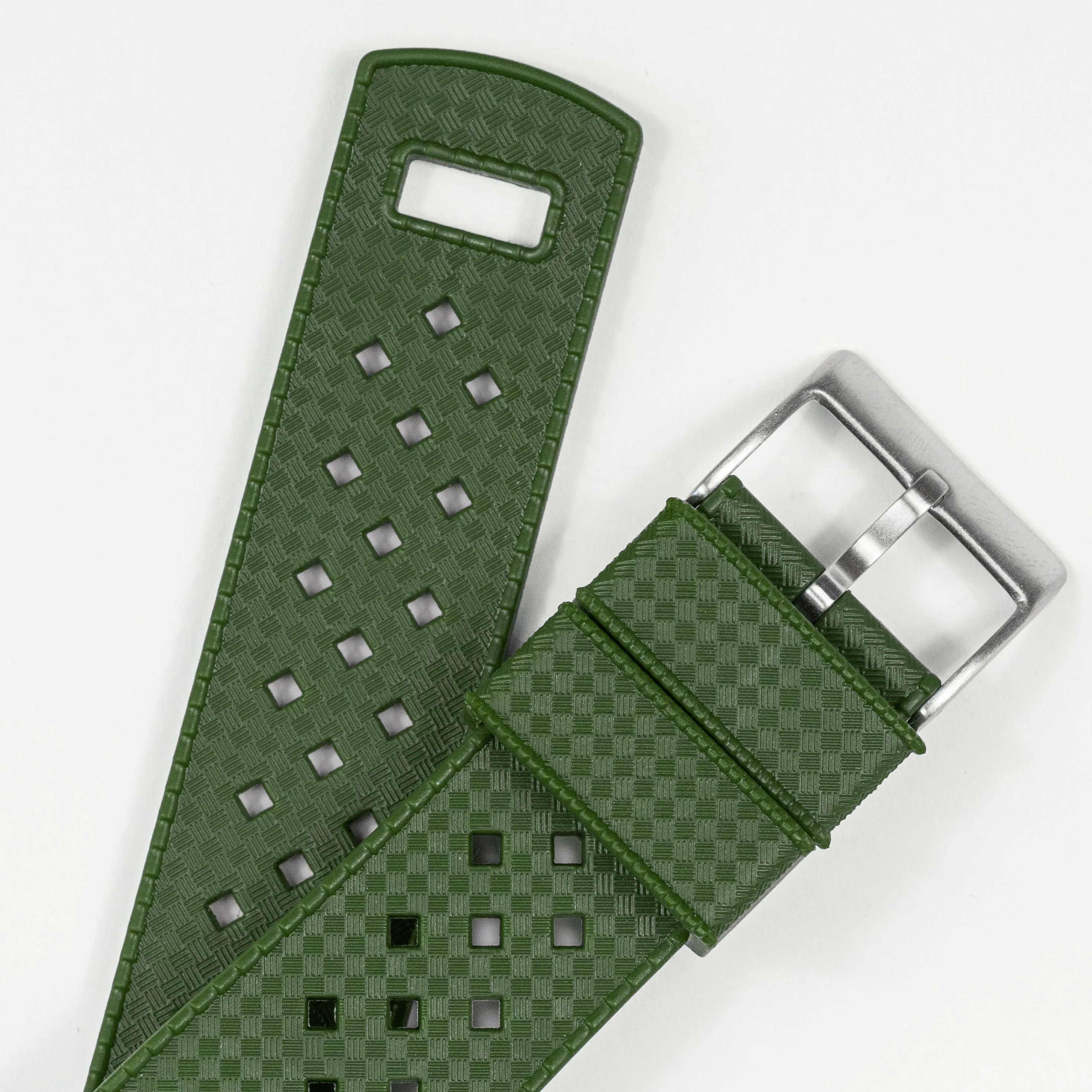 Gear Sport Tropical Style Army Green Watch Band